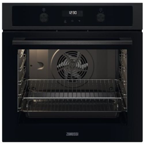 תנור בנוי פירוליטי 60 ס"מ מבית ZANUSSI זנוסי דגם ZOPKD7K1A שחור  **מתצוגה**