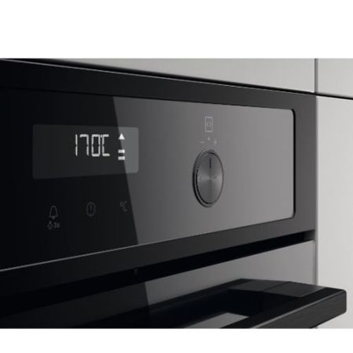תנור בנוי פירוליטי 60 ס"מ מבית ZANUSSI זנוסי דגם ZOPKD7K1A שחור  **מתצוגה**