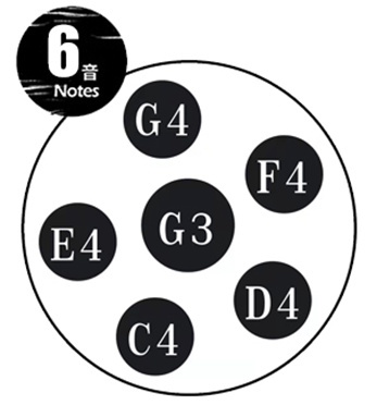 הנדפאן עם נרתיק וסטנד 6 צלילים קוטר 44 ס