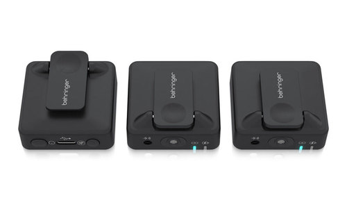 מיקרופונים אלחוטיים ליוצרי תוכן - Behringer Go Cam Wireless II