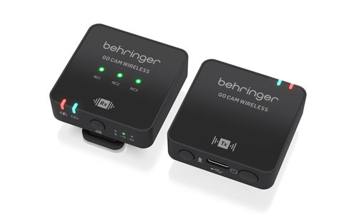מיקרופון אלחוטי ליוצרי תוכן - Behringer Go Cam Wireless 