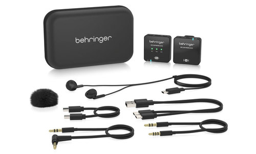 מיקרופון אלחוטי ליוצרי תוכן - Behringer Go Cam Wireless 