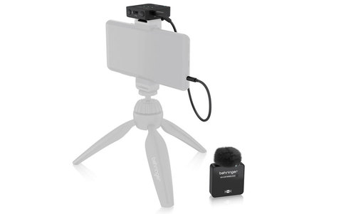 מיקרופון אלחוטי ליוצרי תוכן - Behringer Go Cam Wireless 