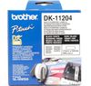 גליל מדבקות נייר מקורי BROTHER DK11204 