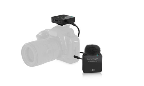 מיקרופון אלחוטי ליוצרי תוכן - Behringer Go Cam Wireless 