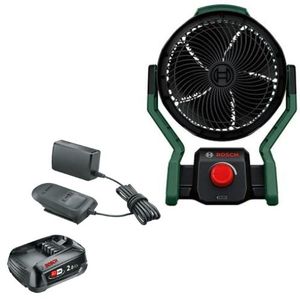 מאוורר נטען Universal Fan 18V-1000 + סוללה 2AH  + מטען BOSCH 