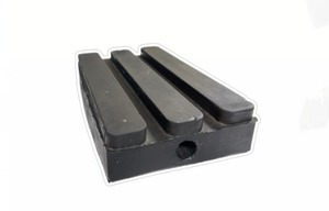 חובק גומי חור אחד מחורץ 200*120*40 מ