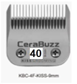 להב 0.25mm 40 קרמי למניעת התחממות Cera Buzz