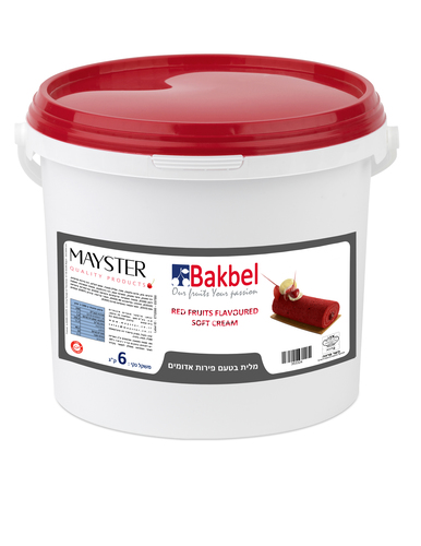 קרם פירות אדומים  6 קג Bakbel