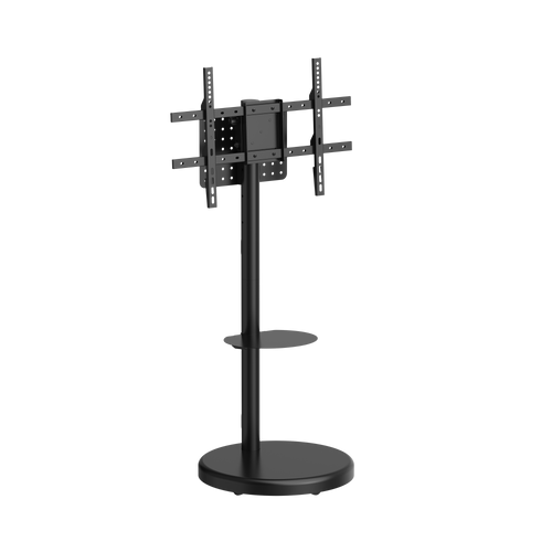 מעמד רצפתי סטנד נייד מעוצב כולל גלגלים חבויים 