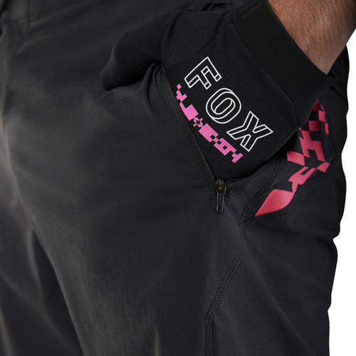 מכנס רכיבה קצר פוקס שחור - FOX RACING RANGER SHORT DIGI IMAGE V25