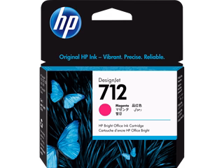 ראש דיו אדום HP 712 Magenta - מקורי