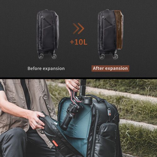 תיק טרולי וגב לציוד צילום PGYTECH Roller