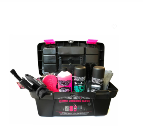 ערכה אולטימטיבית לניקוי האופנוע מאק אוף – MUC-OFF ULTIMATE MOTORCYCLE CARE KIT