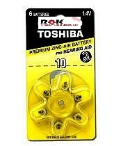  סוללות למכשיר שמיעה  10 TOSHIBA