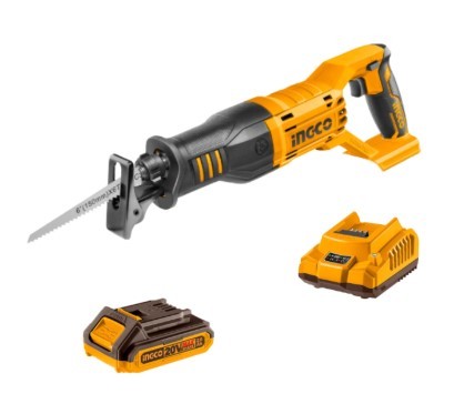 מסור חרב נטען 20V + סוללה 2AH ומטען 
