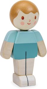 בובת עץ עם ידים זזות 