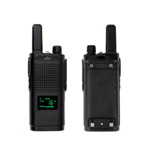 זוג מכשירי קשר בעלי צג ועמדת טעינה - ECO WPF-8