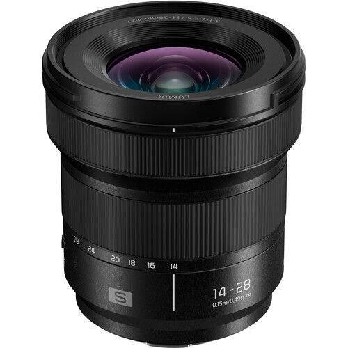 עדשה Panasonic Lumix S 14-28mm f/4-5.6 MACRO