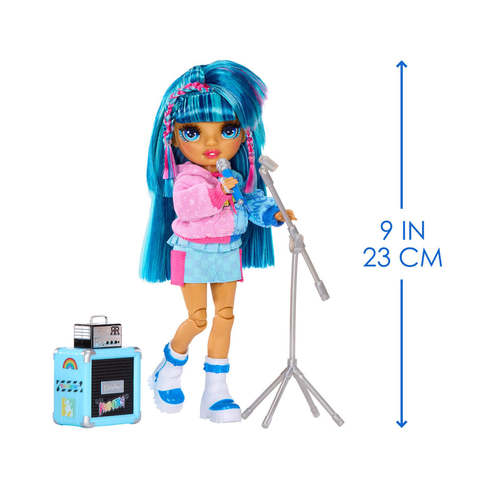 בובת אופנה ריינבו היי ג'וניור להקת רוק - סקיילר