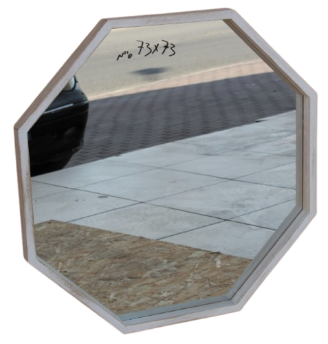 מראה משושה 73*73 ס