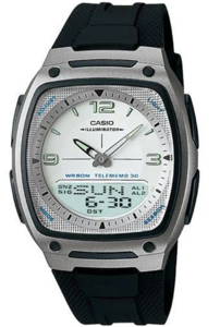 CASIO AW-81-7AV תצוגה אנלוגי -דיגיטלי