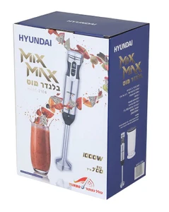 בלנדר מוט עם כוס מדידה 1000W יונדאי