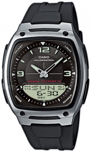 CASIO AW-81-1AV תצוגה אנלוגי -דיגיטלי