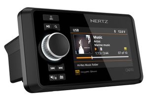 נגן מדיה ימי HERTZ CAPRI H100 כולל NMEA2000