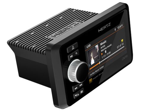CAPRI H100 Hertz – תקריב מסך ונגן