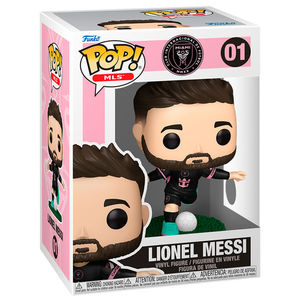 בובת פופ כדורגל: אינטר מיאמי - ליונל מסי - Funko POP! Football: Inter Miami – Lionel Messi #01