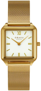 Obaku V309LXGWMG זכוכית ספיר לנשים להיט ענק מדנמרק