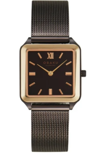 Obaku V309LXXNMN זכוכית ספיר לנשים להיט ענק מדנמרק