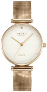 Obaku V310LXVWMV נשים דק מאוד משובץ יהלום