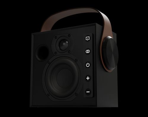 רמקול אלחוטי נייד שחור MOREL Biggie 60W BT Black