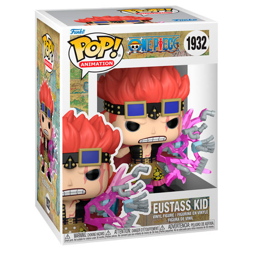 בובת פופ אנימה: וואן פיס – אסטאס קיד – Funko POP! Animation: One Piece – Eustass Kid #1932