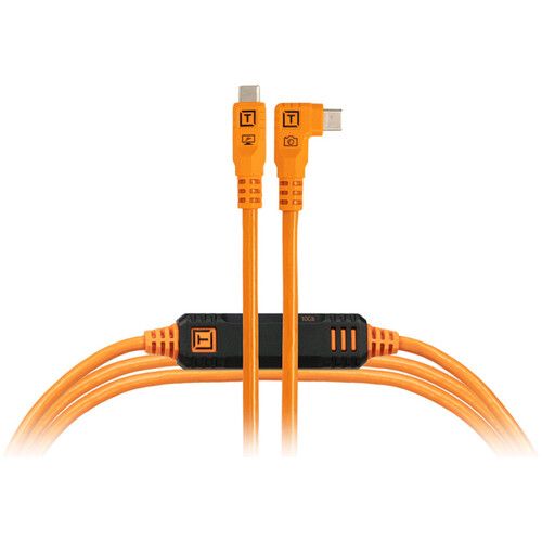 כבל מהיר זווית ימין Tether Tools TetherPro Optima USB-C Right Angle 