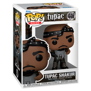 בובת פופ מוזיקה: טופאק שאקור – Funko POP! Rocks: Tupac Shakur (California Love) #446