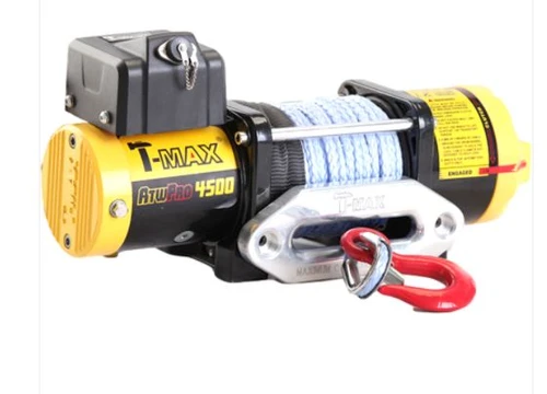 כננת משיכה 4500LBS 12V לטרקטורון חבל סינטטי 1134415