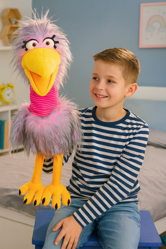 LIVING PUPPETS ציפור הגברת קוואזל W762