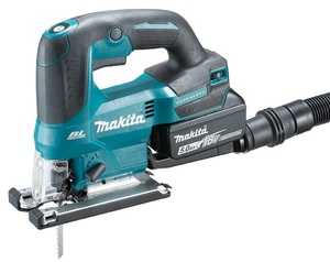 מסור אנכי מתח 18V מנוע BL כולל סוללה 5AH דגם MAKITA DJV184Z מקיטה