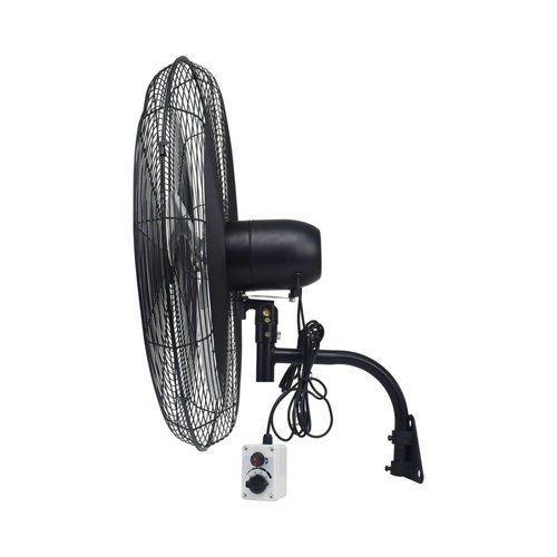 מאוורר קיר תעשייתי שחור ''30 EVEREST WALL DC 145W  Nisko 
