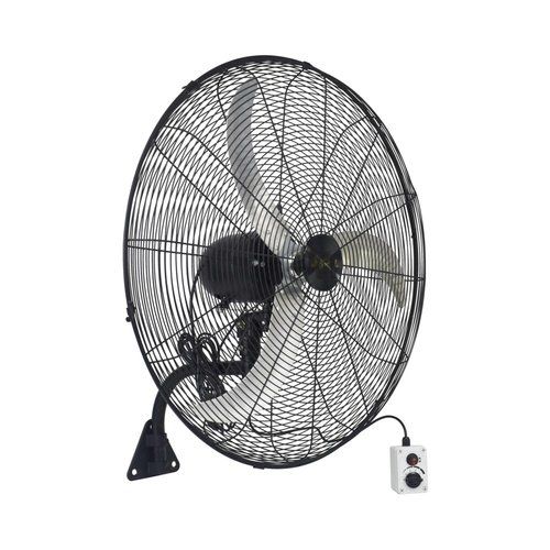 מאוורר קיר תעשייתי שחור ''26 EVEREST WALL DC 125W  Nisko 
