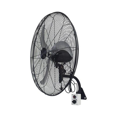 מאוורר קיר תעשייתי שחור ''24 EVEREST WALL DC 115W 