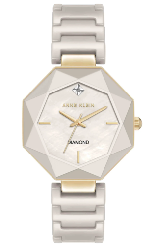 Anne Klein AK/5064GPTN קרמיקה שיבוץ יהלום לנשים