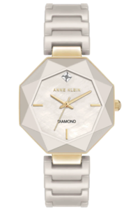 Anne Klein AK/5064GPTN קרמיקה שיבוץ יהלום לנשים