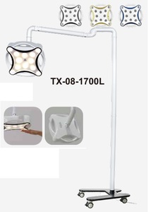 מנורת ניתוחים מודרנית לד LED קומפקטית וקלה על עמוד