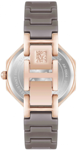 Anne Klein AK/5064RGTP קרמיקה שיבוץ יהלום לנשים