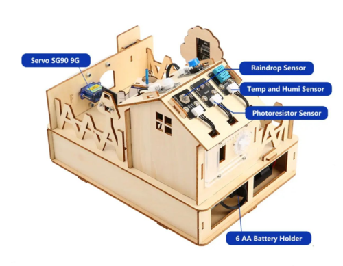 קיט בית חכם, IOT, של Acebott מבוסס ESP32