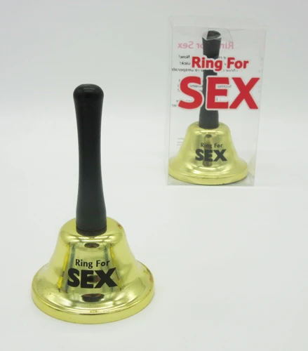 פעמון הזמנה לסקס Ring For Sex זהב